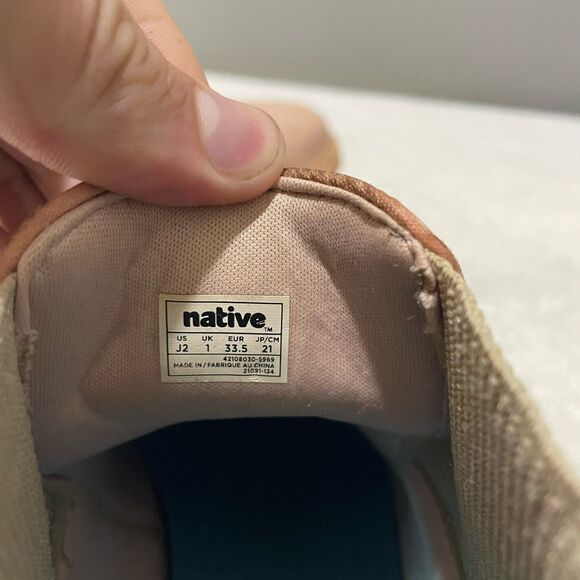 Native Girls Chameleon Pink Chelsea Boots J2 Ankle Kensington Treklite Pull On - Picture 12 of 13